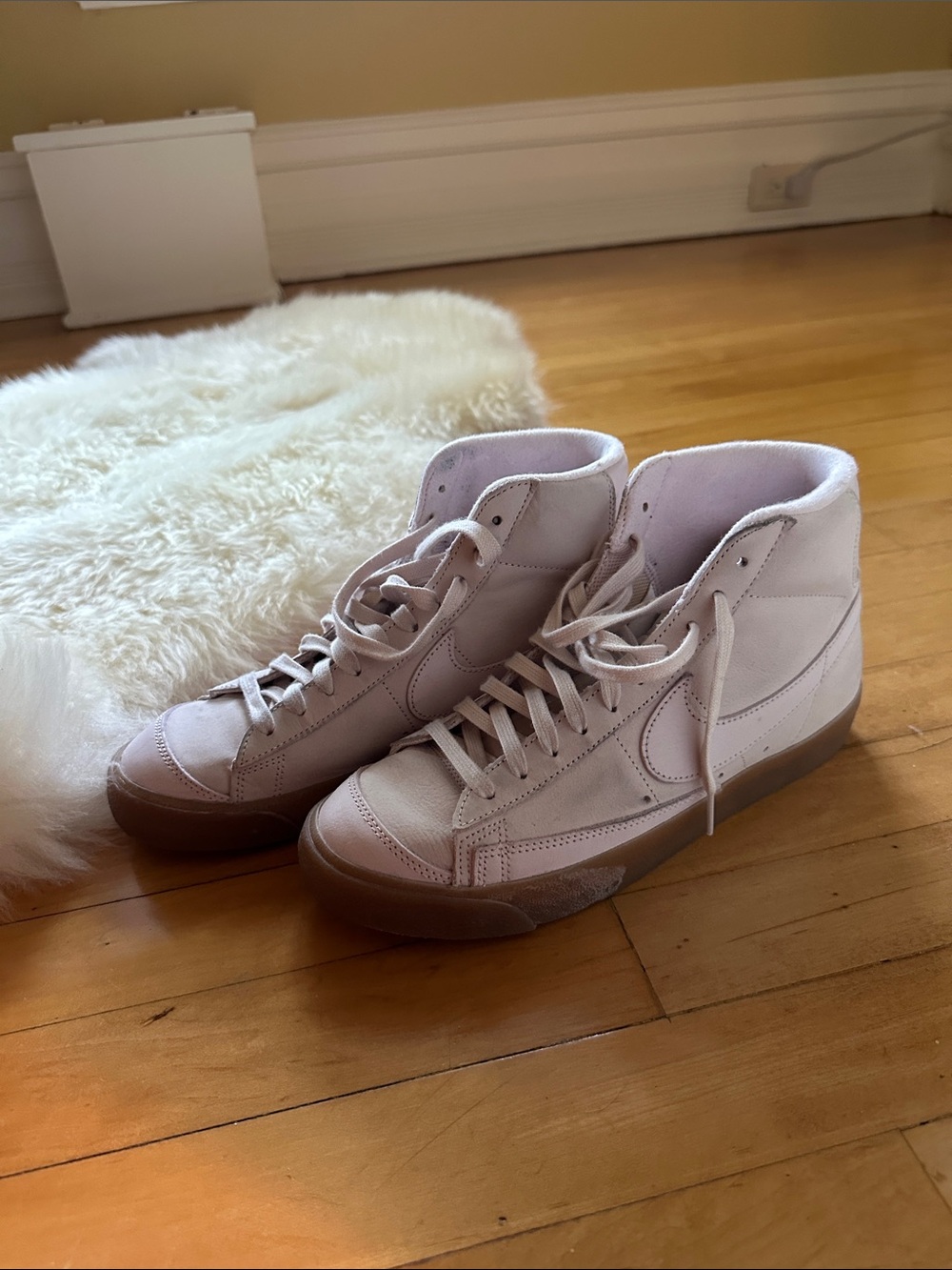 Nike Blazer Mid Premium "Pearl Pink/Gum" sneakers